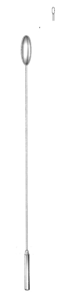 Bakes Gall Duct Dilatador - longitud = 30 cm / 12&quot;, Fig. = 1