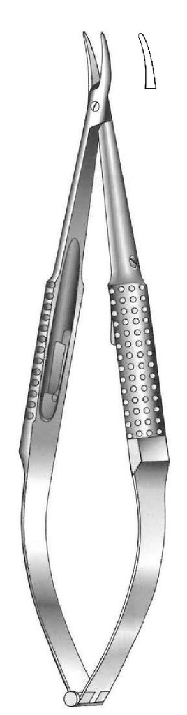 Porta agujas Barraquer sin bloqueo - longitud = 23 cm / 9&quot;