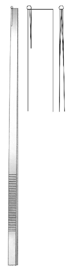 Osteótomo Bauer, recto - longitud = 20,5 cm / 8&quot;, hoja = 8 mm