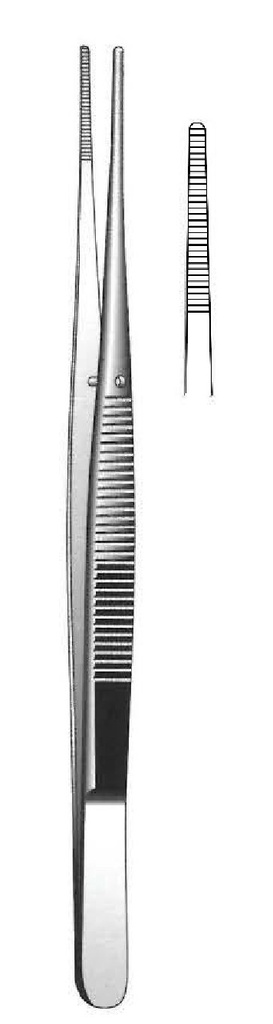Brophy Forceps de Disección - longitud = 20 cm / 8&quot;, Curva
