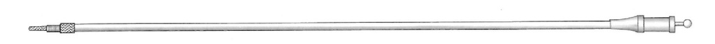 Tubo intercambiable Bruenings - longitud = 60 cm / 24&quot;