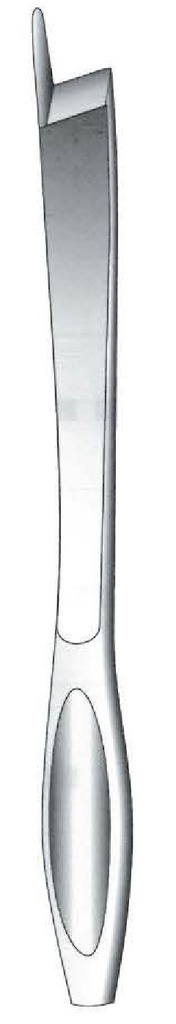Cincel para huesos Brunetti, izquierdo - longitud = 28 cm / 11&quot;