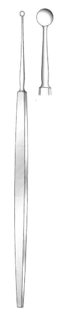 Cureta para chalazión Bunge, figura 1 - diámetro 8 mm