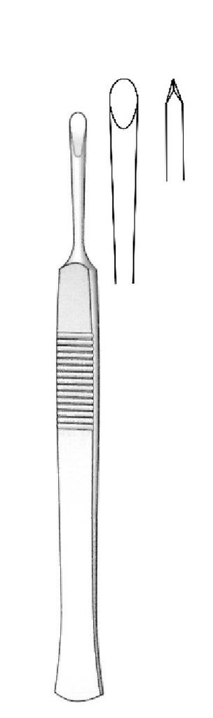 Bisturí nasal Cottle - longitud = 14 cm / 5-1/2&quot;
