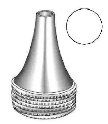Espéculo para oído Farrior, diámetro = 10.5 mm