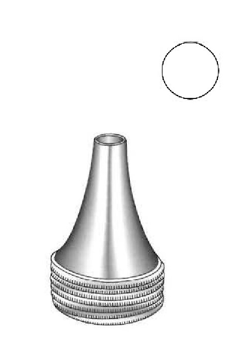 Espéculo para oído Farrior, diámetro = 9.5 mm