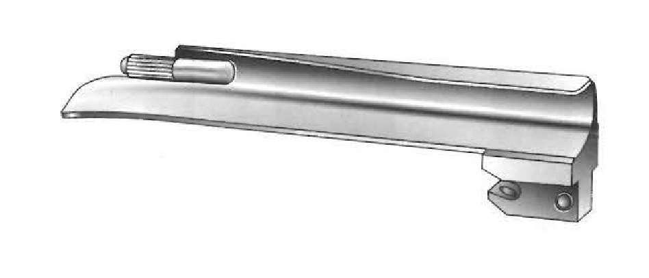 Espátula para Laringoscopio Guedel-Negus, convencional - figura 3