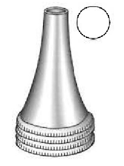 Espéculo para oído Hartmann, figura 2 - diámetro = 5.5 mm