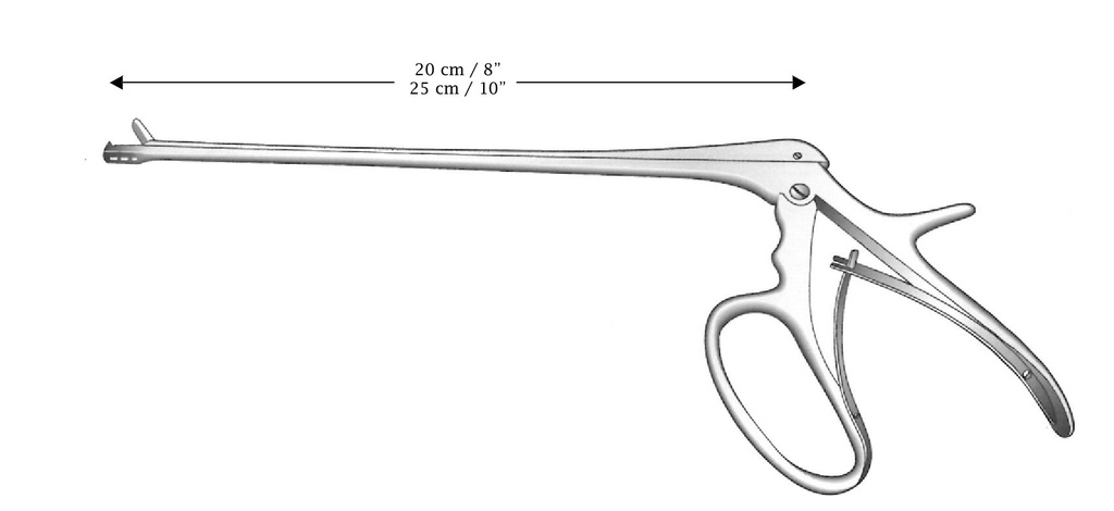 Pinza para biopsia uterina Kevorkian-Pacific - longitud del eje = 20 cm / 8&quot;