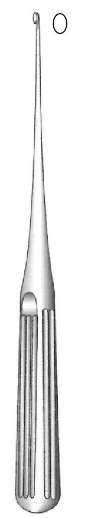 Cuchara para oído Lempert, 2.4 mm de diámetro