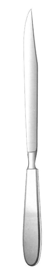Cuchillo para amputación Liston - longitud = 17 cm / 6-3/4&quot;