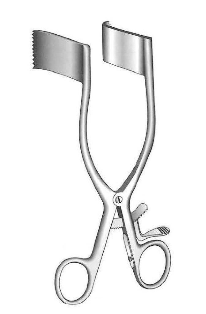 Separador para laminectomía Meyerding - valva = 25 x 55 mm
