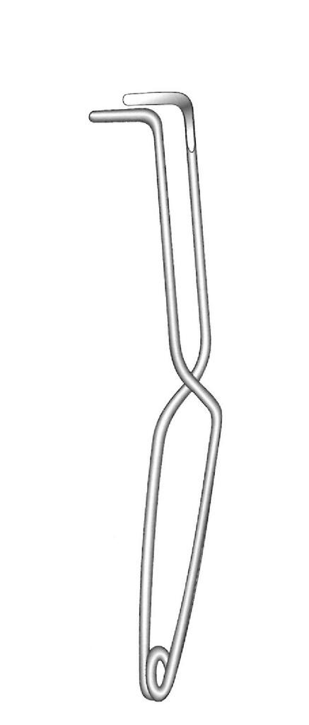 Separador para cuello de vejiga Millin, figura 1