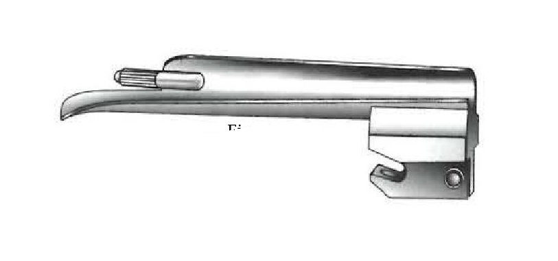 Valva de laringoscopio Foregger premium, convencional - figura 1