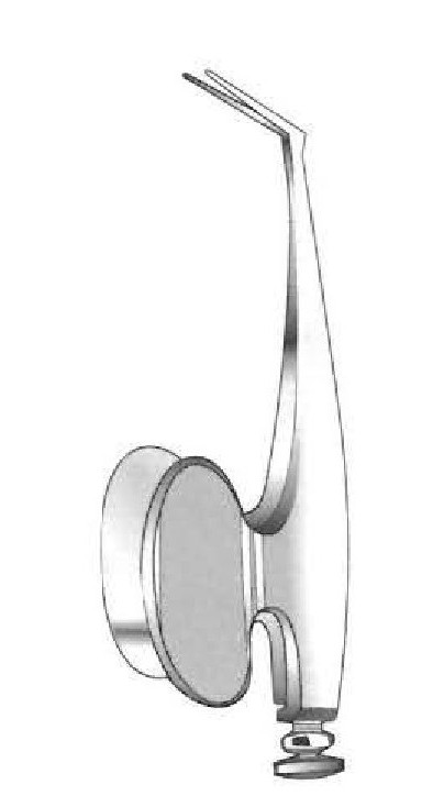 Tijera para córnea Barraquer premium, cuchillas de corte, ancho = 10 mm - longitud = 5.5 cm / 2-1/4&quot;