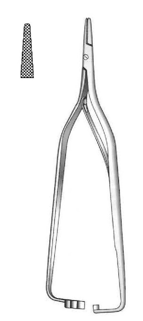 Porta agujas Arruga premium - longitud = 16 cm / 6-1/4&quot;, recta