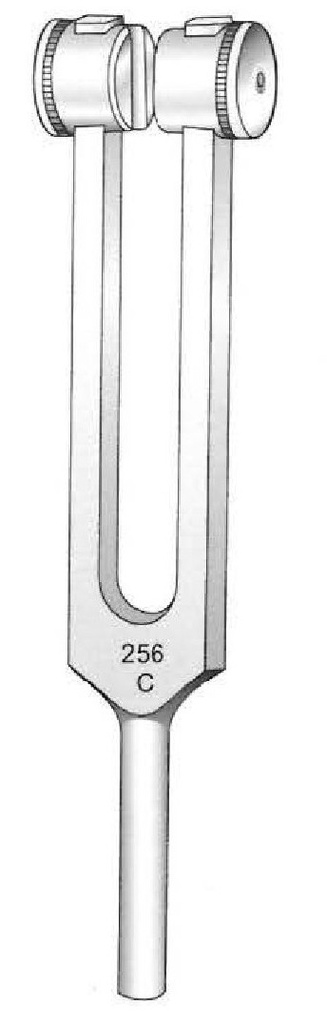 Alloy Tuning Fork - C1 = 256