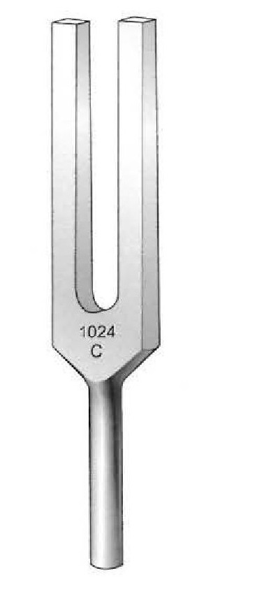 Alloy Tuning Fork - C3 = 1024