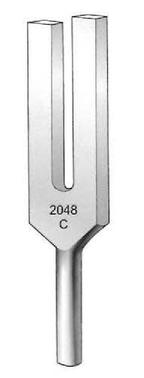 Alloy Tuning Fork - C4 = 2048