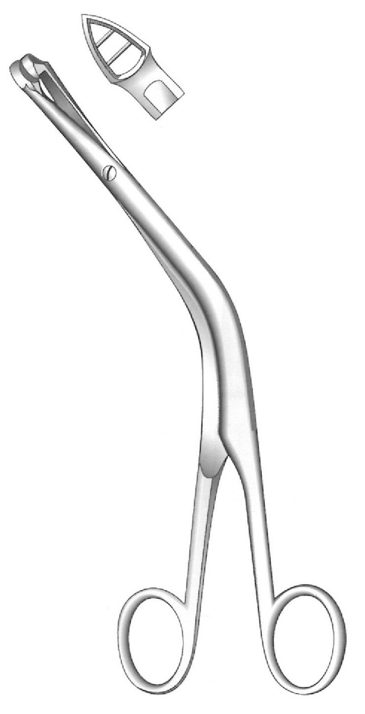 Pinza para biopsia uterina Faure premium - longitud = 21 cm / 8-1/4&quot;