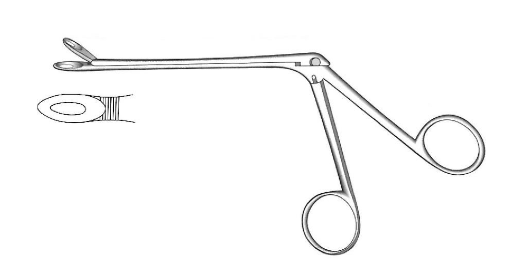 Henckel Nasal Cutting Forcep - longitud = 20 cm / 8&quot;