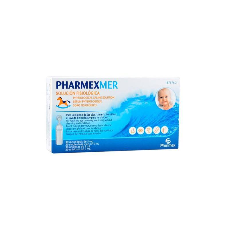 Suero Fisiológico 30 Monodosis de 5 ml de Pharmexmer