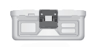 Contenedor para Esterilización No Perforado de Modelo A1 3/4 y Tapa Perforada - 475 x 285 x H mm