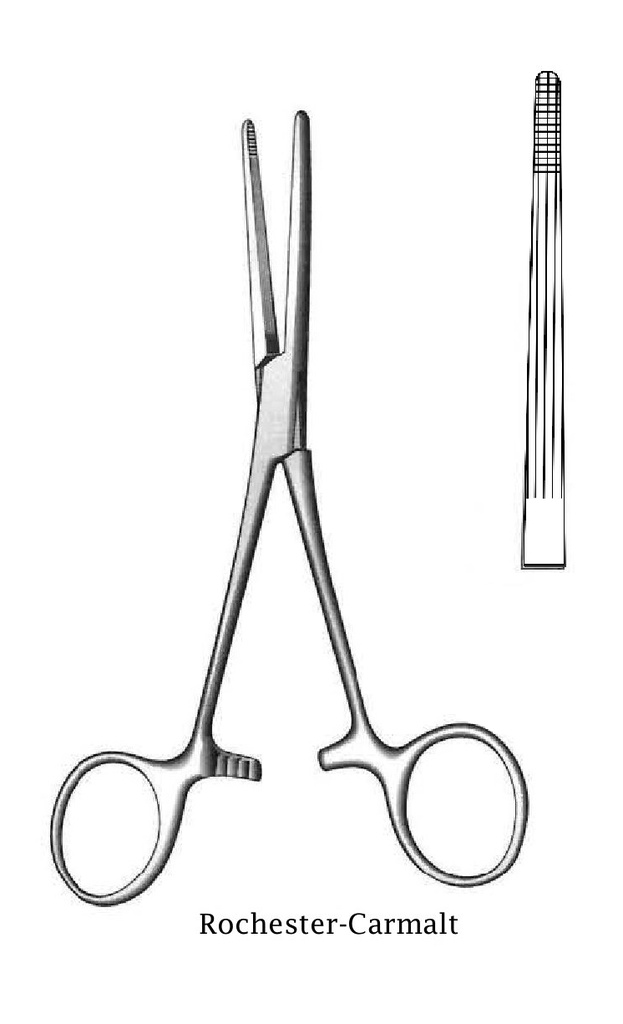 Pinze Serrate 3 Pinze Per Arteria Carmalt Rochester - Chirurgiche - Foto 13