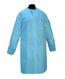 [IU-BDE-01] Polypropylene robe with blue bag 10 units