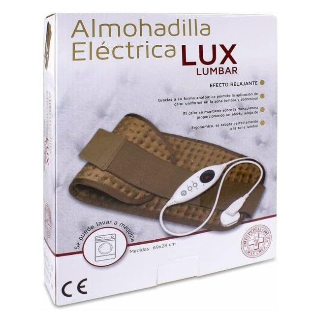 [IU-O16005L] Almohadilla Eléctrica Lux Lumbar (Confort) de Gran Cruz - 69 x 28 cm
