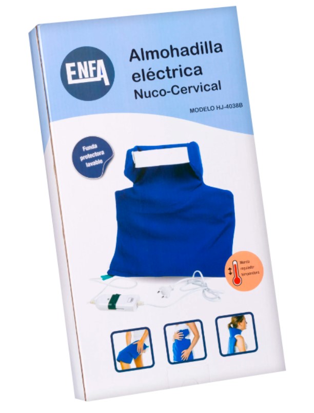 Almohadilla electrica Daga NC Cervical de 40x15 35w